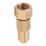 G3/8 Internal Thread High Pressure Sprayer Nozzle Ceramic Brass Watering Tool for Courtyard Agriculture 0.8mm/0.03in Hole