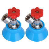 2PCS High Pressure Agricultural Water Sprayer Nozzle G3/8 Thread Pesticide Mist Nozzle Adjustable Alloy Atomizing Sprinkler