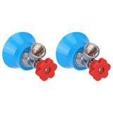 2PCS High Pressure Agricultural Water Sprayer Nozzle G3/8 Thread Pesticide Mist Nozzle Adjustable Alloy Atomizing Sprinkler
