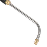 Garden Watering Wand G3/8 External Thread Agricultural Spray Rod with Curved Nozzle Fine Atomization Adjustable Copper Nozzle