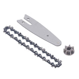 129mm Chainsaw Guide Plate Chain Sprocket Set Steel 4 Inch Mini Handheld Electric Pruning Saw In Australia - Darrahopens