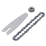 129mm Chainsaw Guide Plate Chain Sprocket Set Steel 4 Inch Mini Handheld Electric Pruning Saw In Australia - Darrahopens