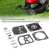 Trimmer Carburetor Repair Kit Carb Gasket Primer Bulb Set for Stihl HS45 FS38 FS55 Lawn Mower