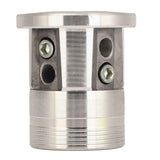 Aluminum Trimmer Head Replacement Universal Cylinder Type Lawnmower Weeding Head for Farming Gardening