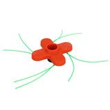 4 String Trimmer Head Replacement Grass Trimmer Head Garden Weeder Brush Cutter Accessories Female Thread M10x1.25mm