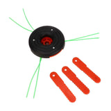 3 Leaf Plastic Blade Cutting Head Low Vibration Brush Cutter Weeding Head Replacement Internal Thread M10x1.25 In Australia - Darrahopens