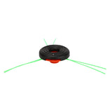 3 Leaf Plastic Blade Cutting Head Low Vibration Brush Cutter Weeding Head Replacement Internal Thread M10x1.25