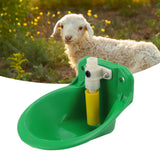 Automatic Waterer Adjustable Water Volume 1L Water Storage Capacity Plastic Livestock Water Bowl for Pig Cow Sheep