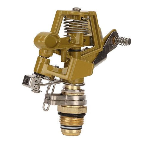 G1/2 Male Thread Watering Sprinkler Head 360 Degree Automatic Rotation 15m Range for Lawn Patio Garden Irrigation In Australia - Darrahopens