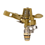 G1/2 Male Thread Watering Sprinkler Head 360 Degree Automatic Rotation 15m Range for Lawn Patio Garden Irrigation In Australia - Darrahopens