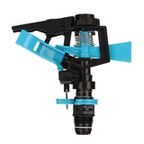 Plastic Sprinkler Head Rotation Watering Head for Garden Yard Lawn Irrigation G1/2 Male Thread