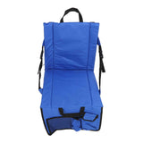 Folding Stadium Chair Adjustable Angle 600D Oxford Cloth Portable Bleacher Cushions with Pocket for Sandbeach Picnic BBQ Blue In Australia - Darrahopens