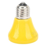 Ceramic Reptile Heat Lamp Bulb Mini Infrared Heat Ceramic Amphibian Heating Lamp for Lizards Reptiles 220V‑240V 25W Yellow In Australia - Darrahopens