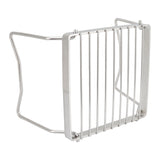 Folding Campfire Grill Stainless Steel Grid Shaped Camping Grill Grate Picnic QQB Grate for Outdoor