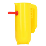 Lamb Milk Feeder Bottle 800ML Scale Accurate Quantitative Small Animal Calf Goat Pacifier Feeder Milk Bottle with Hand Grip Yellow