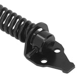 Self Closing Gate Door Spring Carbon Steel Electrophoresis Black Finish for Outdoor Villa Yard Fence