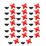 20PCS G1/8 Male Thread Chicken Drinking Nipples Automatic Waterer Equipment with Black Srews for Poultry Feeding