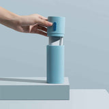 Plastic Toothbrush and Toothpaste Holder Portable Toothbrush Storage Box Cup for Home Travel Blue In Australia - Darrahopens