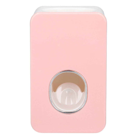 Automatic Toothpaste Dispenser Wall Mounted Easy Installation Toothpaste Squeezer Dispenser for Bathroom Home Pink In Australia - Darrahopens