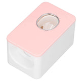 Automatic Toothpaste Dispenser Wall Mounted Easy Installation Toothpaste Squeezer Dispenser for Bathroom Home Pink In Australia - Darrahopens