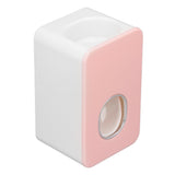 Automatic Toothpaste Dispenser Wall Mounted Easy Installation Toothpaste Squeezer Dispenser for Bathroom Home Pink