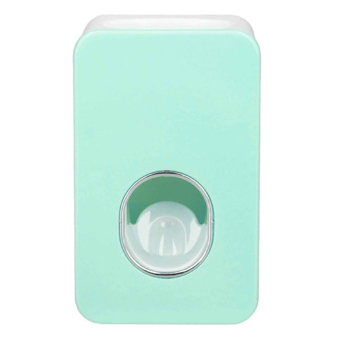 Automatic Toothpaste Dispenser Wall Mounted Easy Installation Toothpaste Squeezer Dispenser for Bathroom Home Green