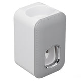 Toothpaste Dispenser Full Automatic Wall Mounted Hands Free Easy Operation Toothpaste Squeezer for Bathroom Hotel Gray