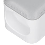 Toothpaste Dispenser Full Automatic Wall Mounted Hands Free Easy Operation Toothpaste Squeezer for Bathroom Hotel Gray