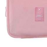 Cosmetic Bag Small Portable Makeup Bag Zippered High Capacity Toiletry Bag Travel Washing Bag Makeup Pouch Fashion Korean Style Storage Bag Pink In Australia - Darrahopens