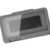Waterproof Cell Phone Case Shower Phone Holder Wall Hanging Free Punch 360 Degree Rotation Touch Screen For Bathroom Kitchen Grey