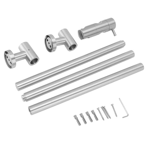Shower Slide Bar Stainless Steel Head Holder Adjustable Wall Mount Home Decor for Bathroom In Australia - Darrahopens