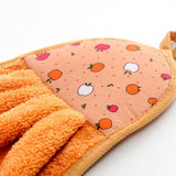 Towel Cleaning Cloth Microfibre Hanging Dish Hand Wiping for Kitchen Bathroom Toilet Orange In Australia - Darrahopens