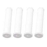 12pcs Shower Head Filter Element PP Cotton White Bath Accessories for Detachable Hydro Shower Head Set