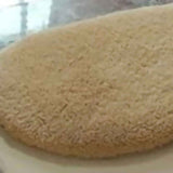 Door Mat Oval Slip Proof Indoor Door Carpet Moisture Absorption Soft Comfortable Plush Bathroom Rug for Kitchen Bedroom Light Tan 40x60cm/15.7x23.6in (Oval Shape) In Australia - Darrahopens