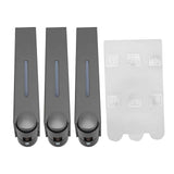 Wall Mounted Liquid Soap Dispensers Back Stick Type Plastic Shampoo Dispenser for Home Hotel School Toilet Grey 6028 3 Cups In Australia - Darrahopens