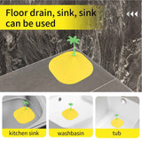 Floor Drain Cover Deodorant Insect Prevention Yellow Floor Drain Cover for Bathroom Kitchen Sink Coconut Palm In Australia - Darrahopens