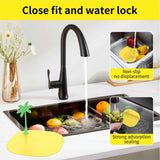 Floor Drain Cover Deodorant Insect Prevention Yellow Floor Drain Cover for Bathroom Kitchen Sink Coconut Palm In Australia - Darrahopens