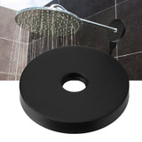 Large Shower Arm Flange 304 Stainless Steel Shower Arm Escutcheon Plate for G1/2in Pipe Replacement Home Black