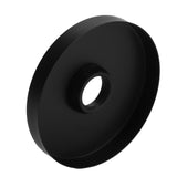 Large Shower Arm Flange 304 Stainless Steel Shower Arm Escutcheon Plate for G1/2in Pipe Replacement Home Black