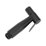 Black 304 Stainless Steel Handheld Pressurized Sprayer with 1.2m Hose and Wall Hook for Toilet Bidet G1/2 Male and Female Thread