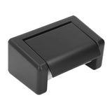 Toilet Roll Paper Holder Plastic Black Wall Mounted Self Adhesive No Punching Container for Bathroom Kitchen In Australia - Darrahopens