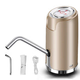Water Dispenser ABS Electric USB Intelligent Quantitative Spray Lacquer Drink Pump for Outdoor Golden In Australia - Darrahopens