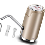 Water Dispenser ABS Electric USB Intelligent Quantitative Spray Lacquer Drink Pump for Outdoor Golden In Australia - Darrahopens