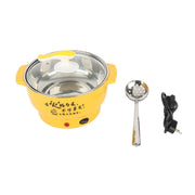 Electric Cooking Pot 1.8L 400 to 800W Stainless Steel Inner Wall 2 Modes Overheating Protection Electric Cooker Yellow In Australia - Darrahopens