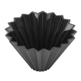 Coffee Filter Cup Resin Conical Reusable Hand Brewed Coffee Dripper Strainer for Kitchen Black In Australia - Darrahopens