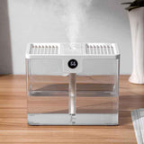 T15 USB Portable Humidifier Home Desktop Moisturizing Atomizer 1.5L Large Capacity Humidifier White In Australia - Darrahopens
