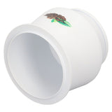 Coffee Dosing Cup Aluminum Alloy Coffee Making Machine Bean Grinder Portafilter Accessories 51mm/2.01in Opening 110ml