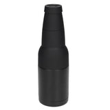 Vacuum Double Wall Stainless Steel Can Insulation and Cold Storage Tank with Bottle Opener Black