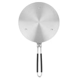 Heat Diffuser Plate Stainless Steel Fast Even Heat Induction Adapter Plate with Long Handle for Induction Cooker Iron Pan Type 20