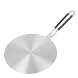 Heat Diffuser Plate Stainless Steel Fast Even Heat Induction Adapter Plate with Long Handle for Induction Cooker Iron Pan Type 22